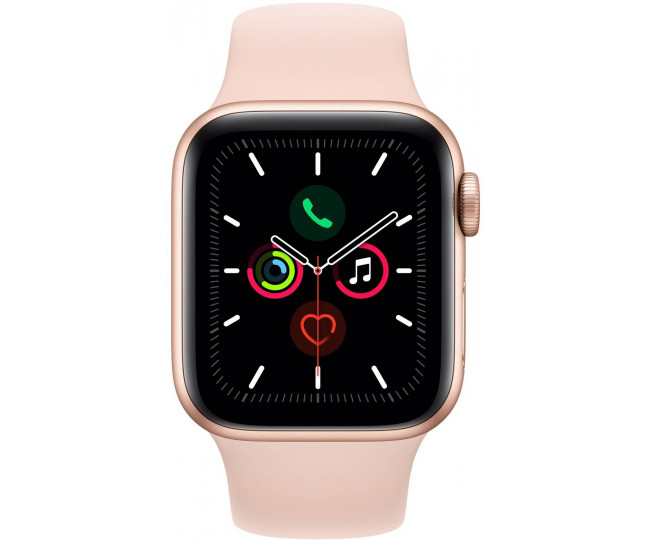 Apple Watch Series 5 GPS 40mm Gold Alum. w. Pink Sand Sport b. Gold Alum. (MWV72) б/у